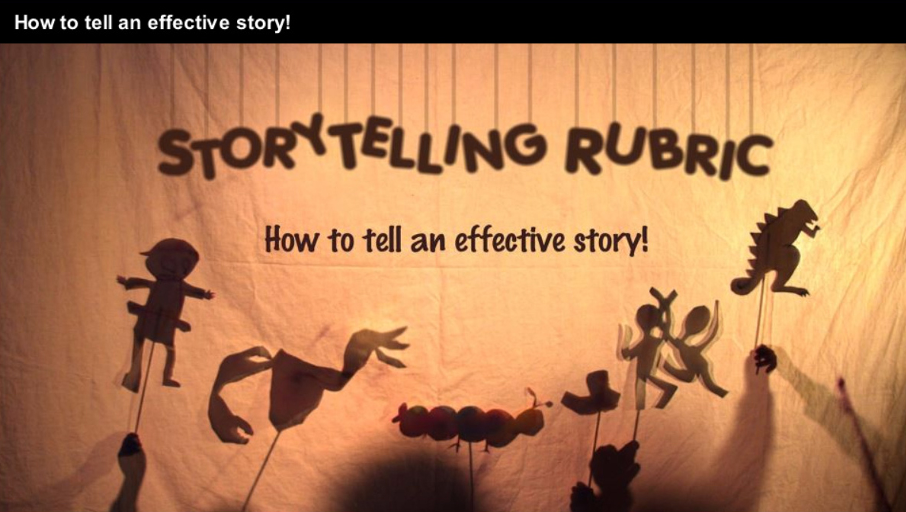 Storytelling rubric